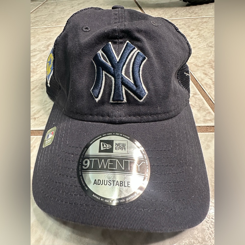 Men's New York Yankees New Era Navy 2022 Spring Training 9TWENTY Adjustable Hat